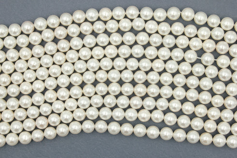 White Pearls, South Sea Pearls, 8mm, Round